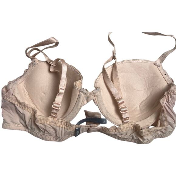 Aerie Nude Lace Pushup Bra Size 34A - Picture 2 of 5